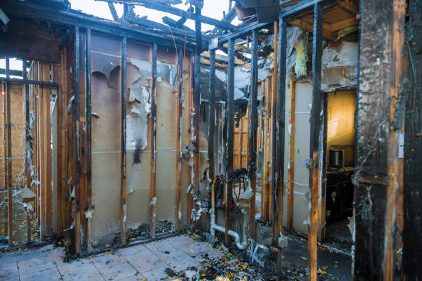 Professional Soot Cleanup technician working in Whitehouse Station, NJ